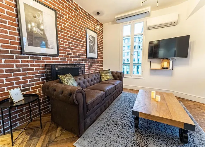 Jacuzzi-Nice Quartier Des Musiciens-Loft