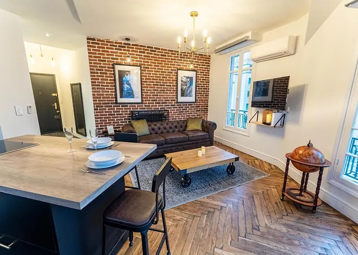 Jacuzzi-Nice Quartier Des Musiciens-Loft
